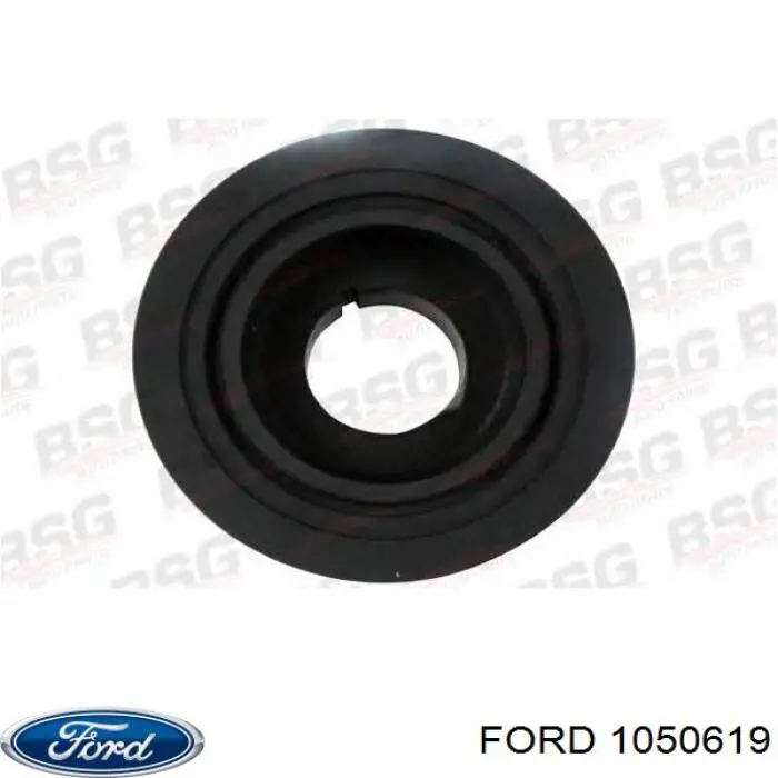 1050619 Ford Демпфер колінвалу