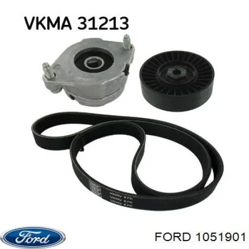 Купити 1051901 Ford Натяжний ролик