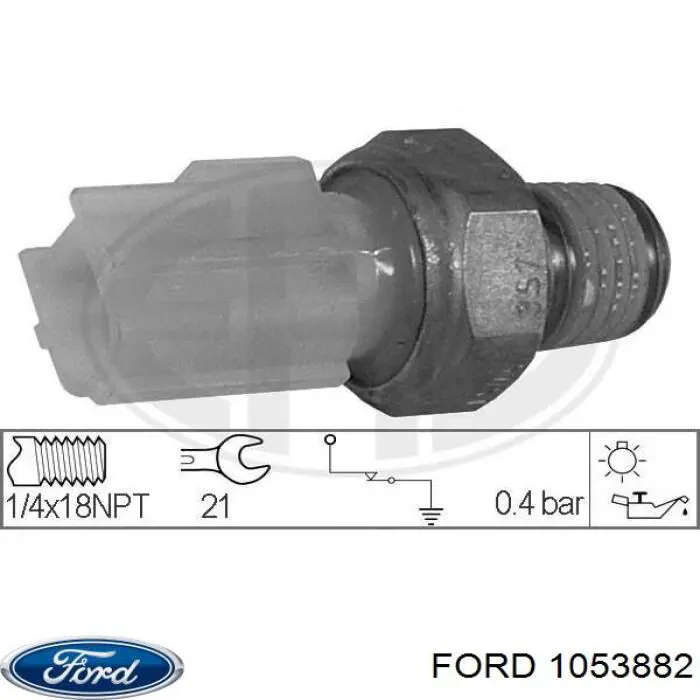 Купити 1053882 Ford Датчик тиску масла