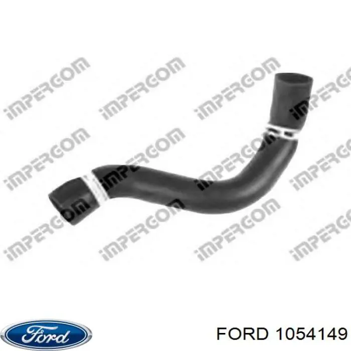 Шланг/патрубок радіатора охолодження, нижній Ford 1054149 ціна, від 9.64 USD