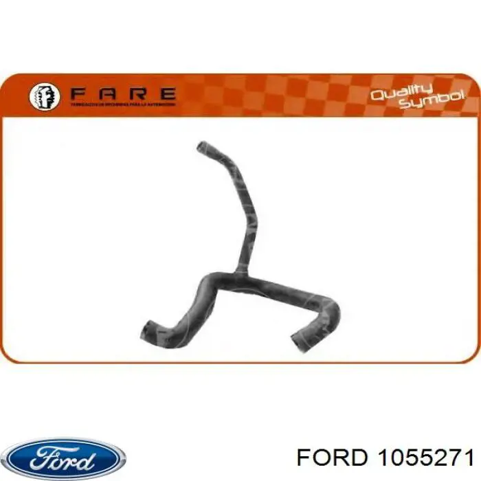 Шланг розширювального бачка, нижній Ford 1055271 ціна, від 19.62 USD