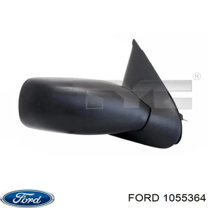1055364 Ford дзеркало заднього виду, праве