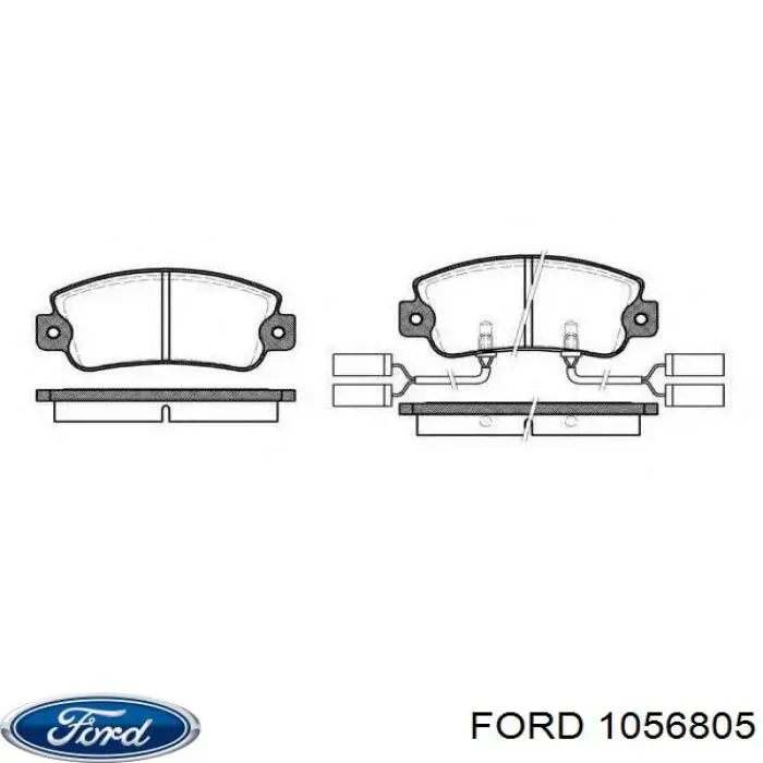 1253977 Ford подушка (опора двигуна, ліва)