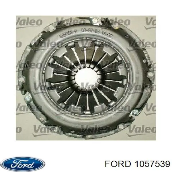 Комплект зчеплення (3 частини) Ford 1057539 ціна, від 77.71 USD