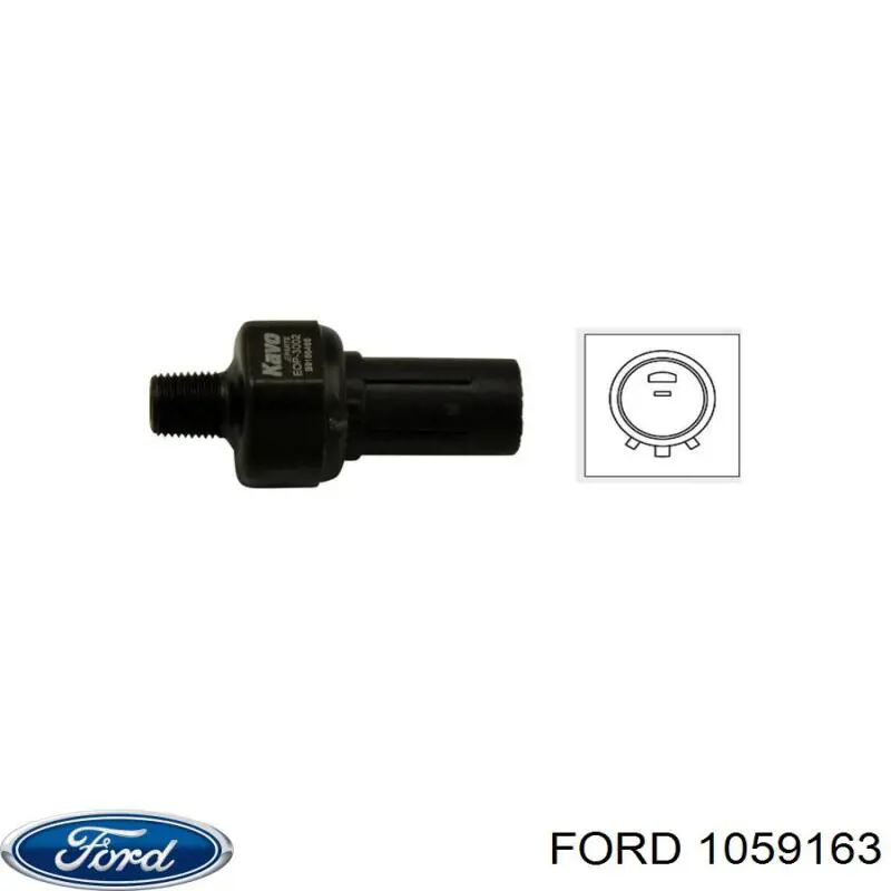 Фара протитуманна, права Ford 1059163 ціна, від 21.37 USD