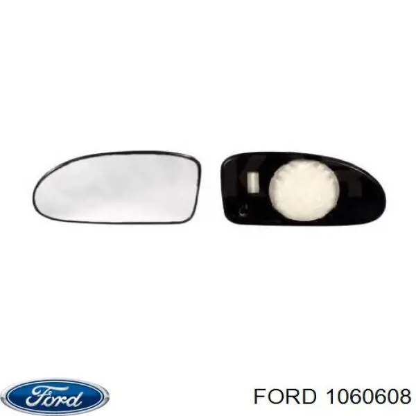 1060608 Ford дзеркальний елемент дзеркала заднього виду, правого