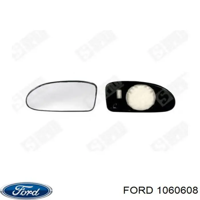 Скло дзеркала заднього виду, правого Ford 1060608 ціна, від 5.64 USD