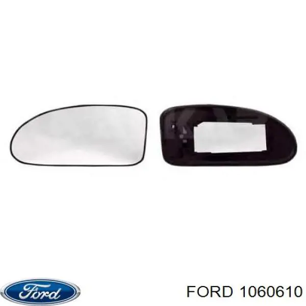 Дзеркальний елемент лівого дзеркала заднього виду Ford 1060610 ціна, від 5.80 USD
