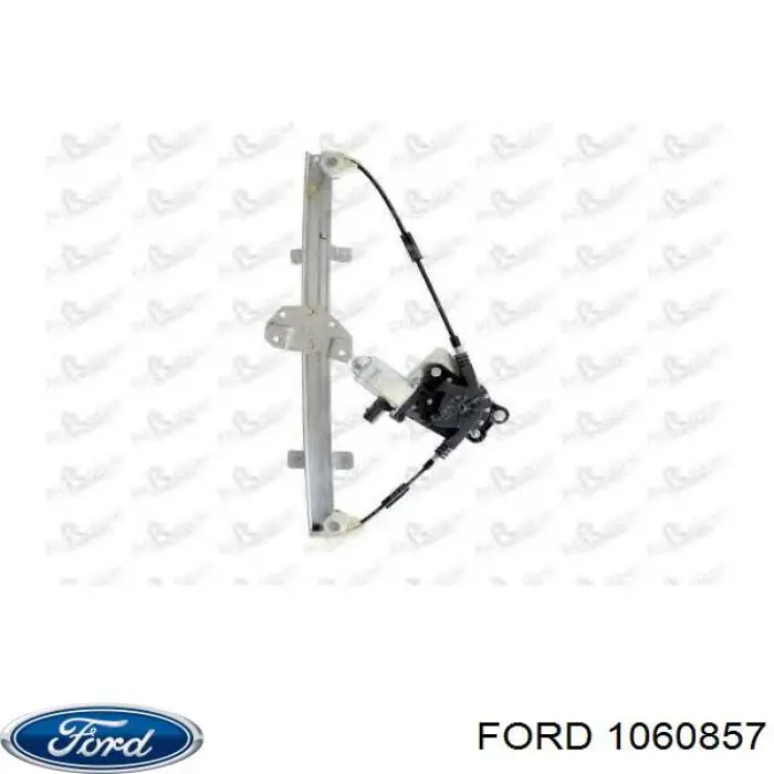 1060857 Ford механізм склопідіймача двері передньої, лівої