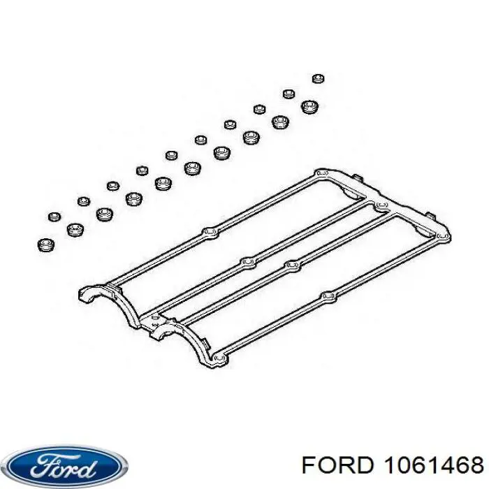 Прокладка кришки клапанної  на Ford Focus I DFW