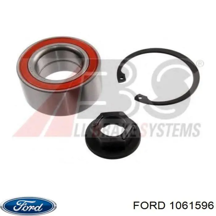 Комплект підшипник маточини передньої Ford 1061596 ціна, від 15.12 USD