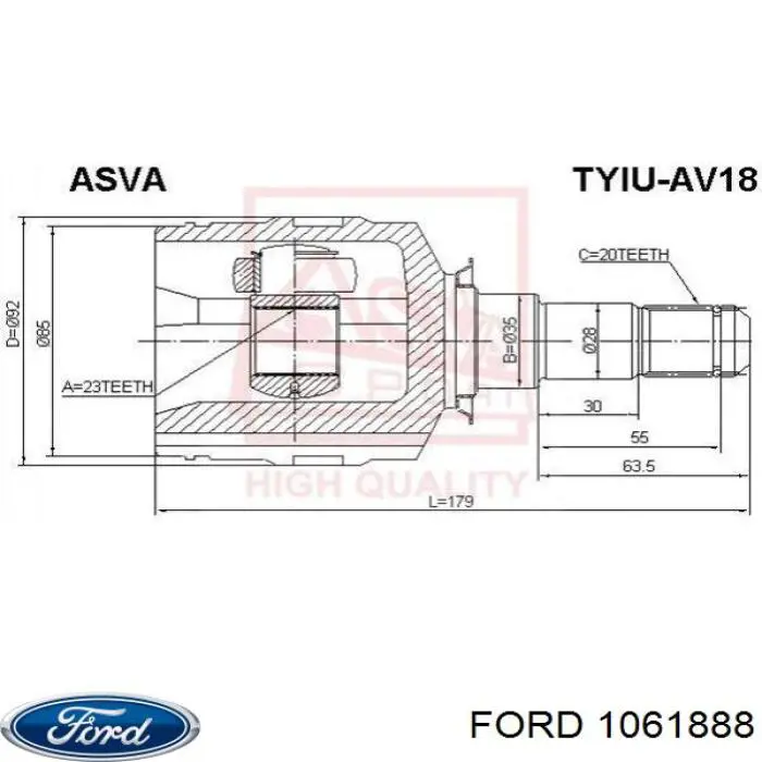 Тришип 5010052 Autotechteile