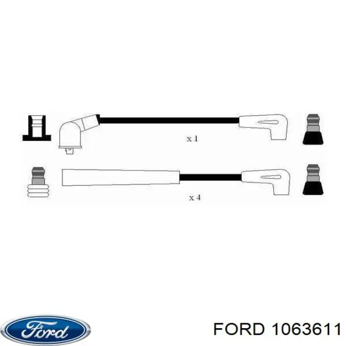 Дроти запалювання Ford 1063611 ціна, від 15.68 USD