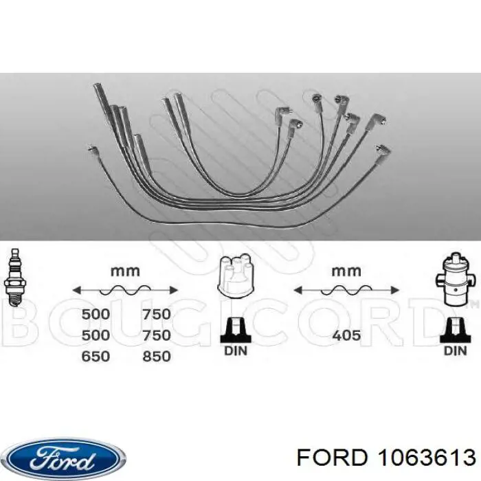 Купити 5030306 Ford Провід високовольтні, комплект
