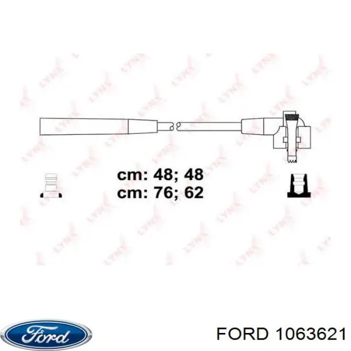 Купити 1063621 Ford Провід високовольтні, комплект