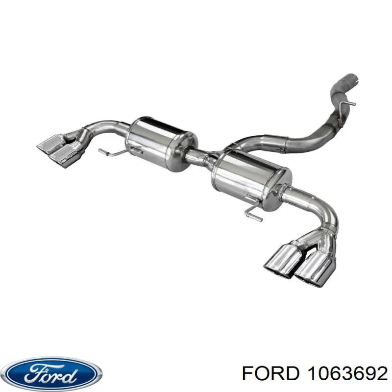 Ключ-заготівка Ford 1063692 ціна, від 6.33 USD