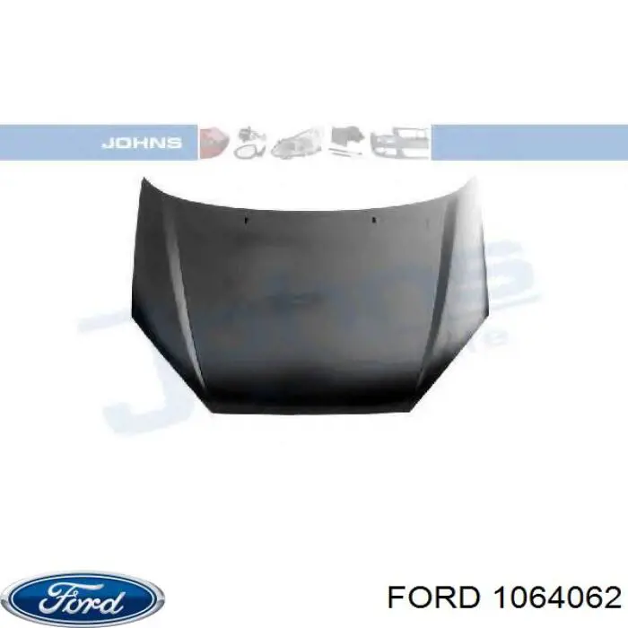 Капот на Ford Focus I 