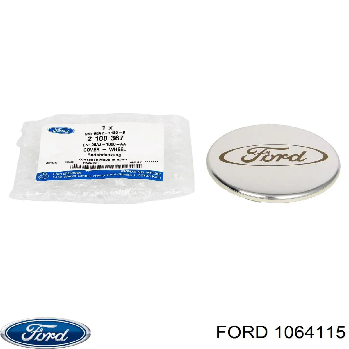 Ковпак колісного диска 1064115 Ford