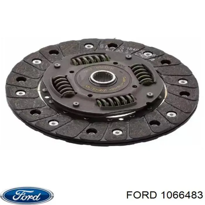 1066483 Ford комплект зчеплення (3 частини)
