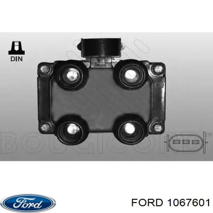 Котушка запалювання 1067601 Ford