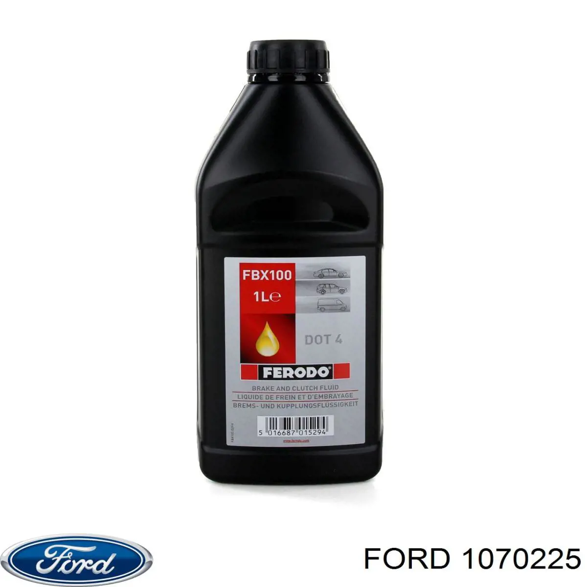 Купити 1070225 Ford Дзеркало заднього виду