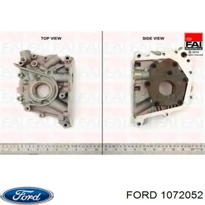 Купити 1072052 Ford Насос маслозакачуючий