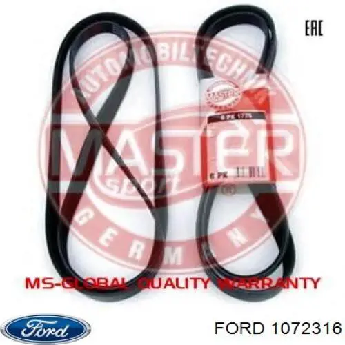 Купити 1072316 Ford Ремінь генератора