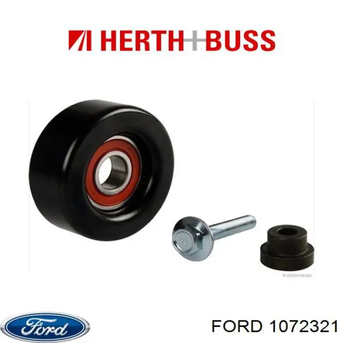 1072321 Ford Ролик приводного ременя, паразитний