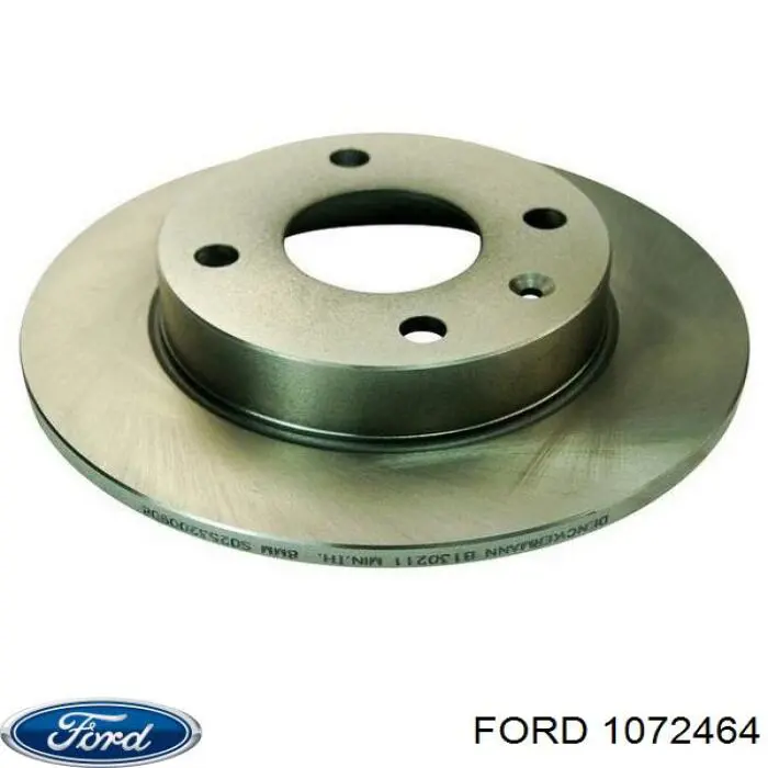 1072464 Ford диск гальмівний передній