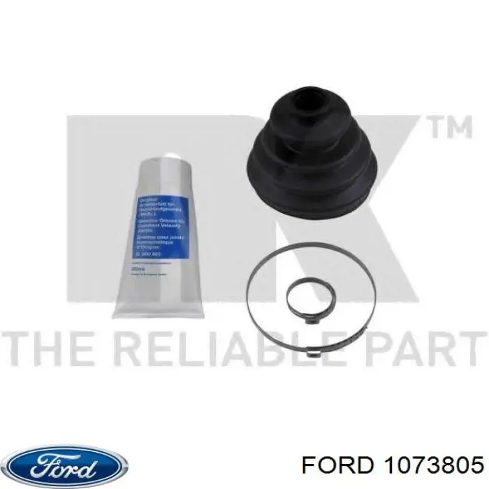 Пильник шарніра кутових швидкостей зовнішній передній Ford 1073805 ціна, від 5.59 USD
