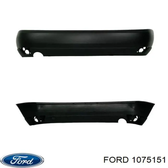 1075151 Ford Буфер (бампер) задній
