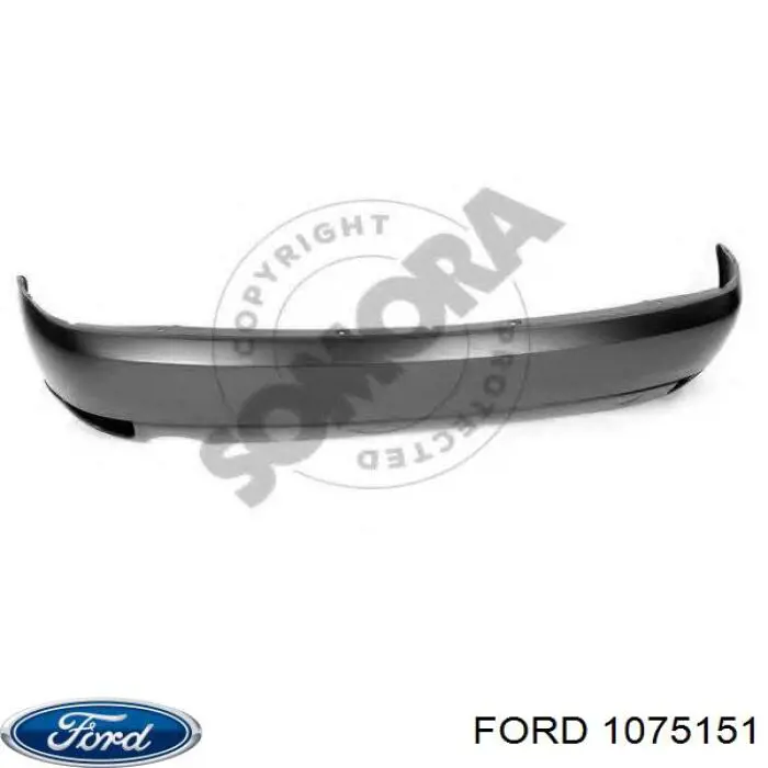 Купити 1075151 Ford Задній бампер