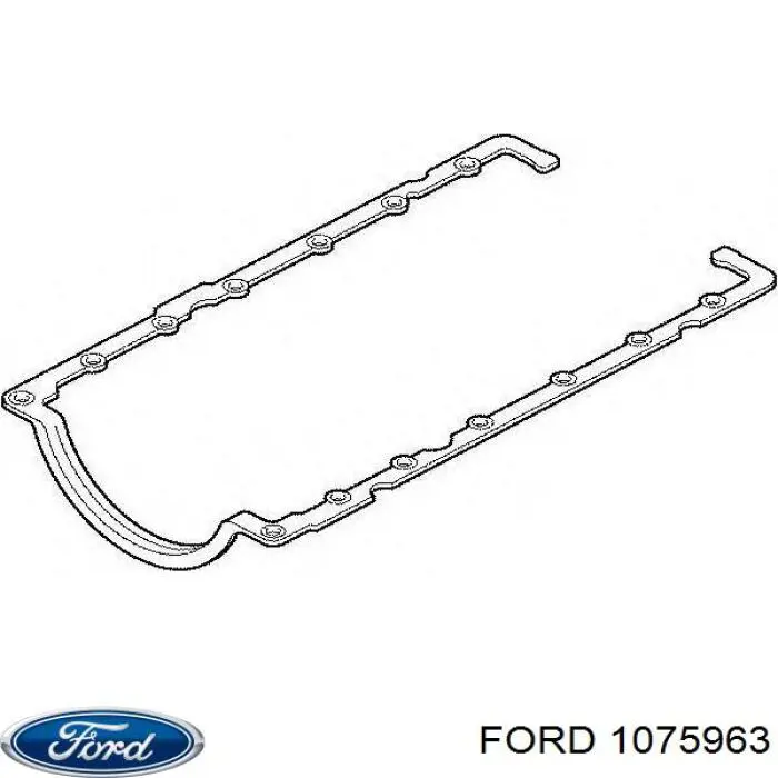 Прокладка піддону картера двигуна Ford 1075963 ціна, від 17.22 USD