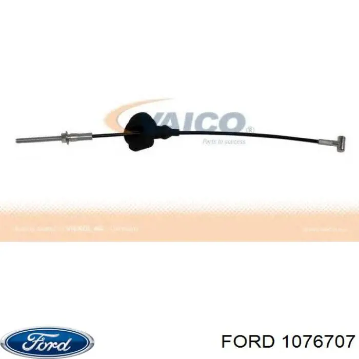 Трос стоянкового гальма передній Ford 1076707 ціна, від 4.88 USD