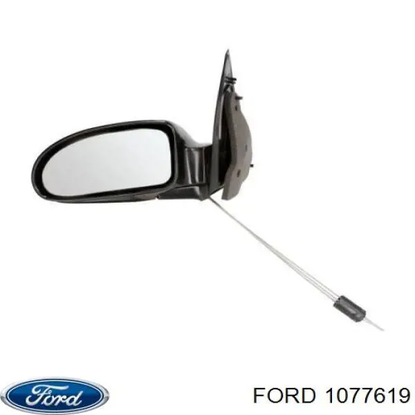 1077619 Ford дзеркало заднього виду, ліве