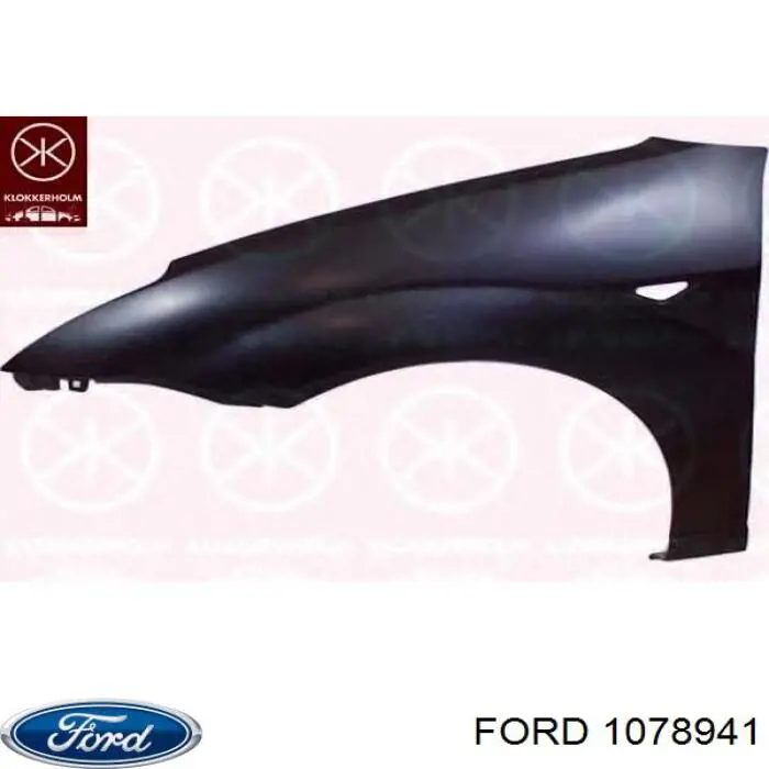 Крило переднє праве на Ford Focus I 