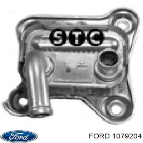 1079204 Ford радіатор масляний (холодильник, під фільтром)