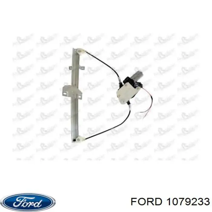  Механізм склопідіймача двері передньої, правої Ford Fiesta 