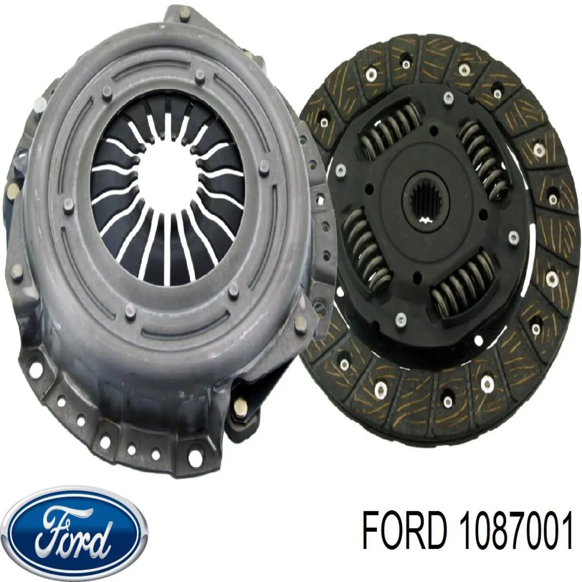 Комплект зчеплення (3 частини) Ford 1087001 ціна, від 49.77 USD