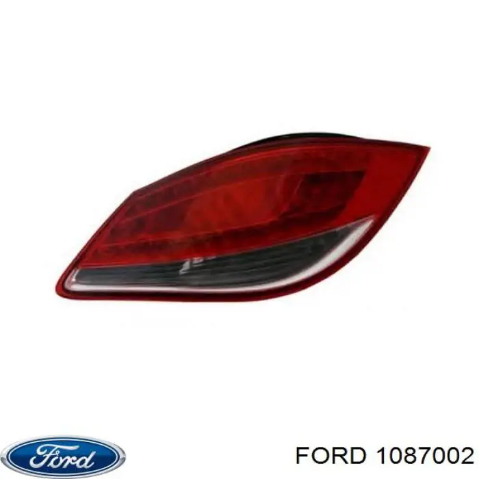 1087002 Ford комплект зчеплення (3 частини)