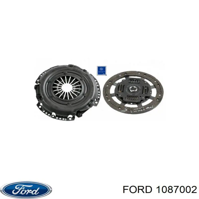 Комплект зчеплення (3 частини) Ford 1087002 ціна, від 98.08 USD