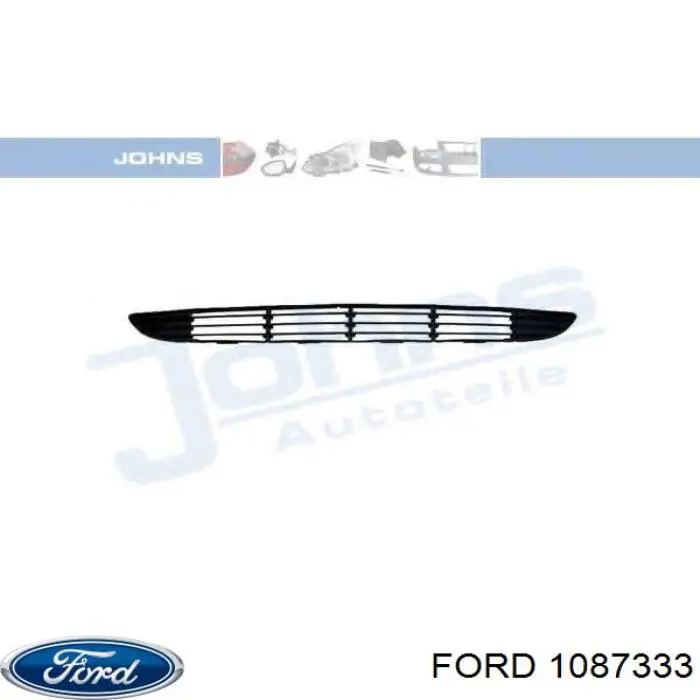 1087333 Ford решітка переднього бампера