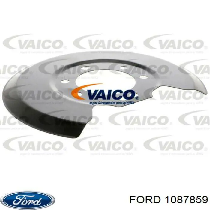 1087859 Ford Захист гальмівного диска, заднього