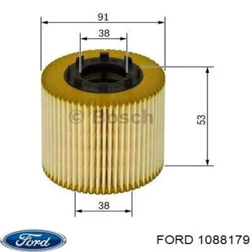 Купити 1088179 Ford Фільтр очищення масла відцентровий