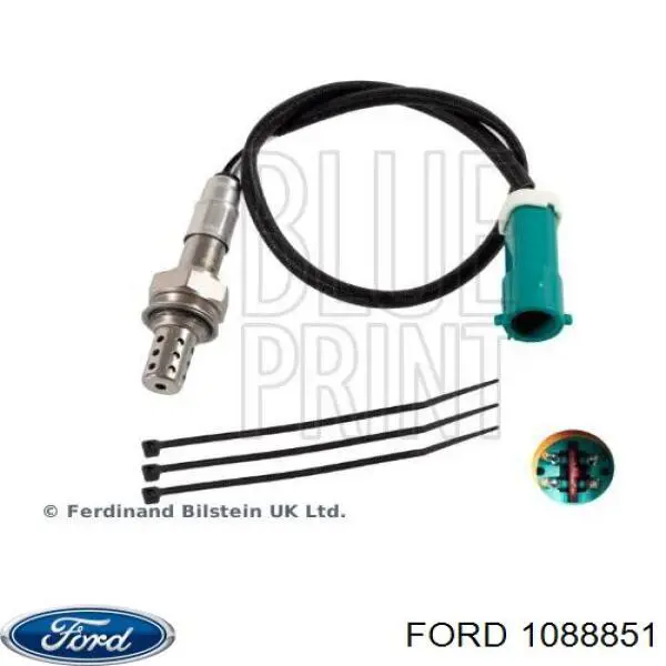 Лямбдазонд, датчик кисню до каталізатора Ford 1088851 ціна, від 41.63 USD