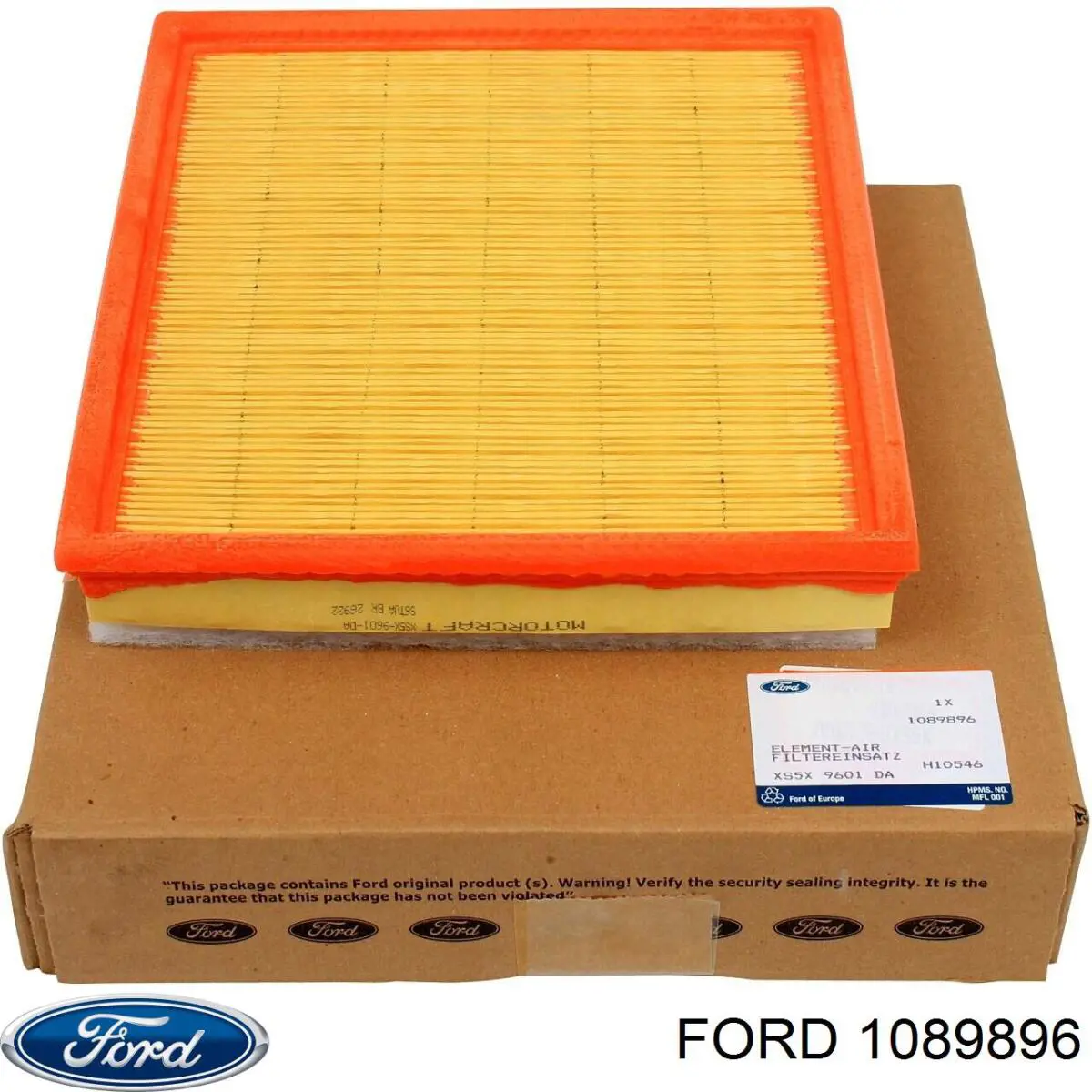 Купити 1089896 Ford Автомобільний фільтр повітря