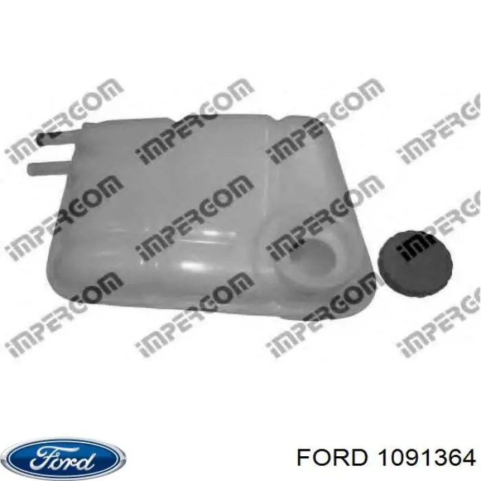 Бачок системи охолодження, розширювальний 1091364 Ford