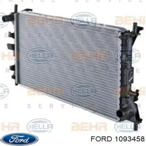1093458 Ford радіатор охолодження двигуна