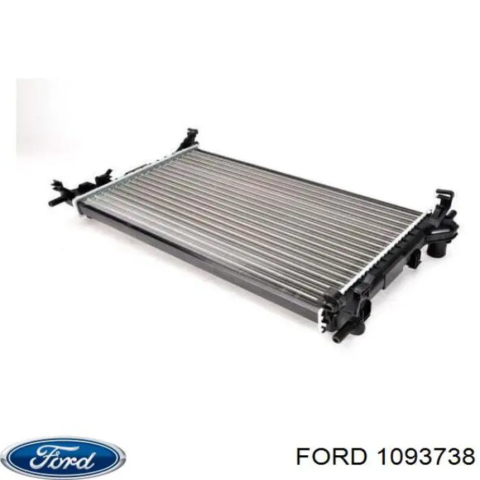 Купити 1093738 Ford Радіатор двигуна