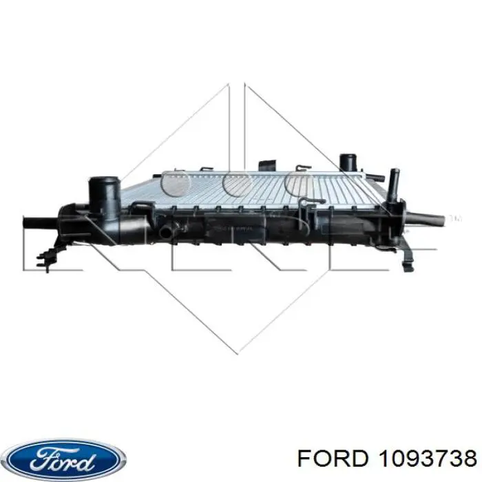 Радіатор основний Ford 1093738 ціна, від 69.18 USD